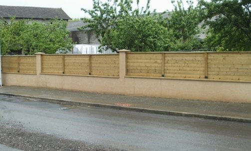 Aménagement Extérieur et mur de clôture dans l'Ain EURL Bernard